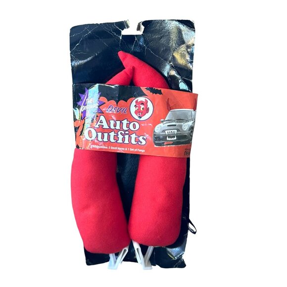 Auto Outfits Car Decoration 2 Devil Horns By Absolutely New - Picture 2 of 5